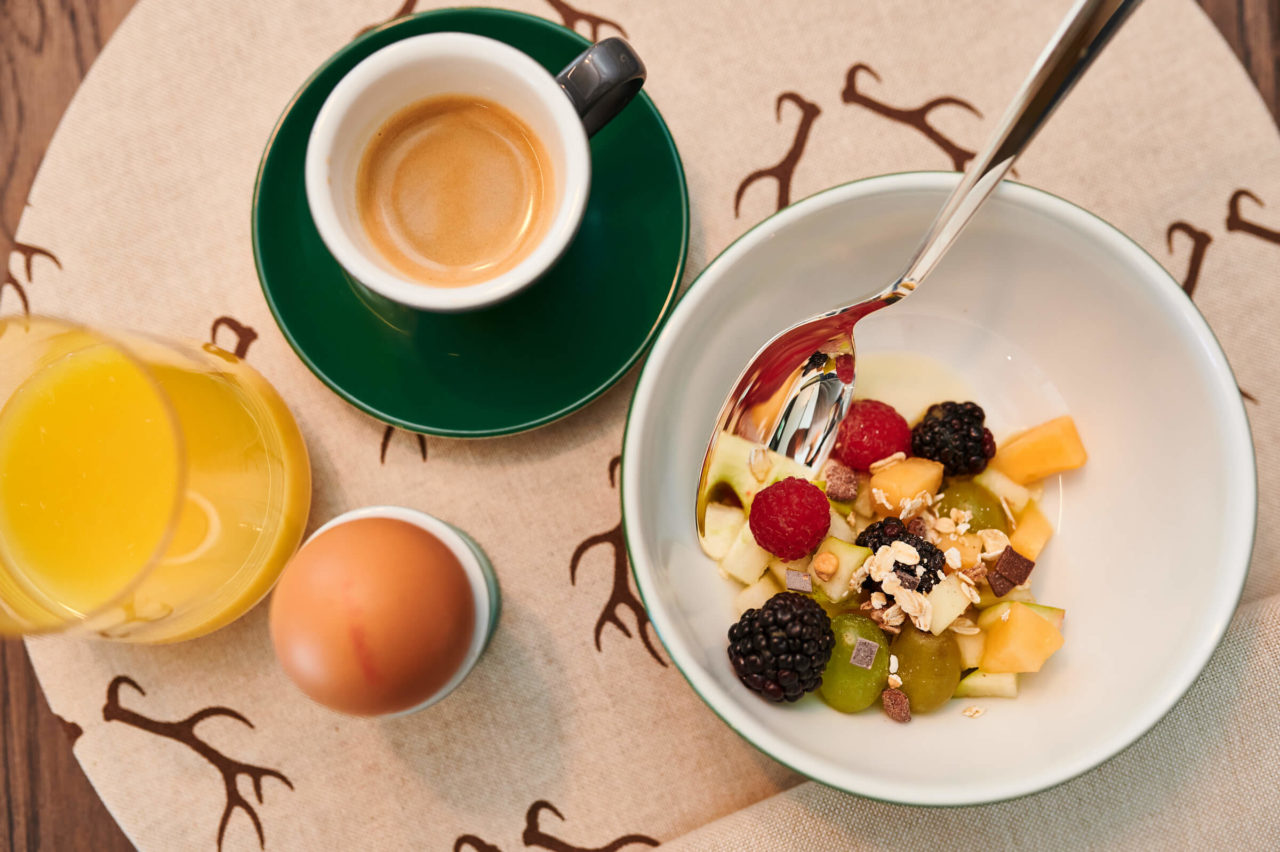 Breakfast included at luxury Chalet Evi in Austria