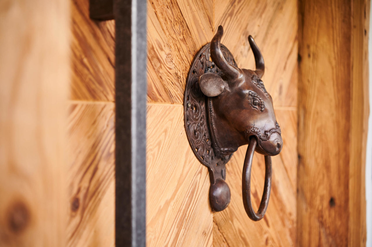 Entrance at holiday home Chalet Evi in Kaprun, Austria