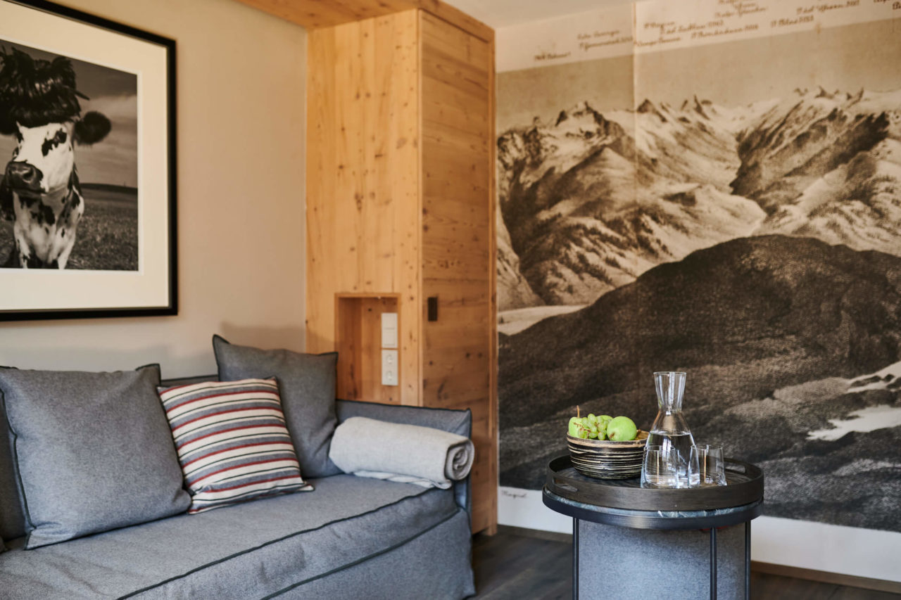 Living room in Chalet Evi private ski chalets to rent in Austria